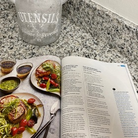 The Hammocks on 20th magazine in kitchen